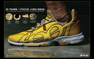 Zoot Footwear Ads